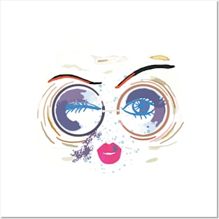 Wink Ease Eye Protection Birthday Gift For Women Posters and Art